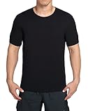 worboo Tee Ultra Soft Organic Bamboo - Men's Crew Neck Undershirts