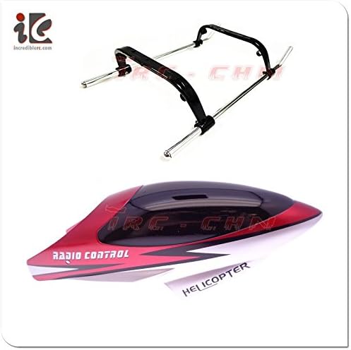 Qiyun Head Cover Canopy Landing Gear for Double Horse DH 9097 RC Helicopter Parts