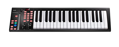 Icon Pro Audio Icon ICOK-IKEYBOARD4X Ikeyboard 4X 37 key piano keyboards with a single channel DAW controller in a rugged metal enclosure, 37 Note (