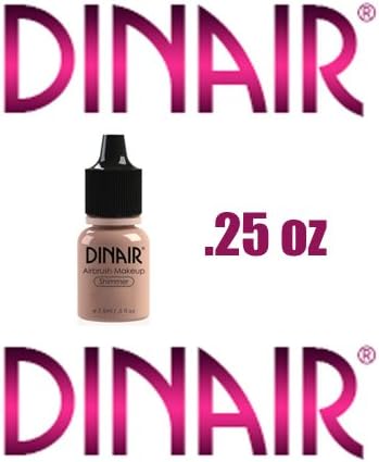 DINAIR AIRBRUSH FOUNDATION MAKEUP - 1 Bottle NUTMEG .25oz.