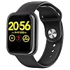 Wordcam Smartwatch, 3,3 cm (1,3 inch), sporthorloge met hartslagmeter, bloeddruk, stopwatch, calorieën, stappenteller…
