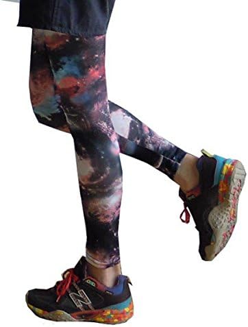 Amazon 8079b 09 宇宙柄 プリント レギンス レディース フリーサイズ 宇宙柄i レギンス スパッツ 通販