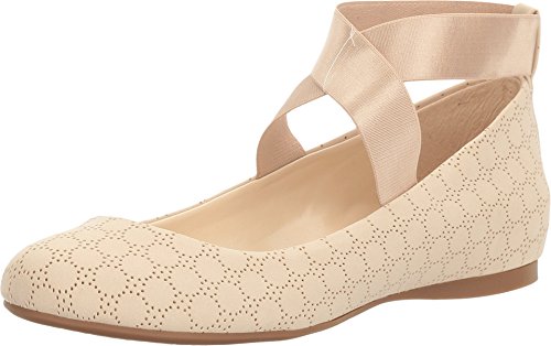 Jessica Simpson Women's Mandayss Ballet Flat,Vanilla Cream,8 Medium US
