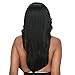 Vivica A. Fox FHW-TRINITY New Futura Fiber, 3/4 Half Wig in Color 1B