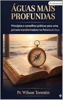 Livro Águas Mais Profundas: Princípios e conselhos práticos para uma jornada transformadora na Palavra de Deus
