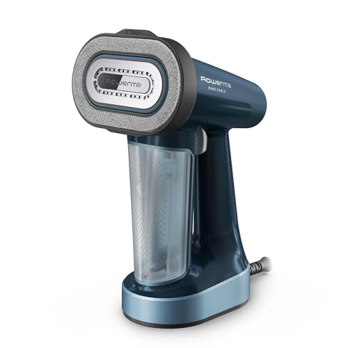 Rowenta Pure Force, Ferro da Stiro Verticale e Orizzontale 3-in-1 a Riscaldamento Rapido, 4 Modalità per Tutti i Tipi di Tessuti e Capacità 180ml, DR8755