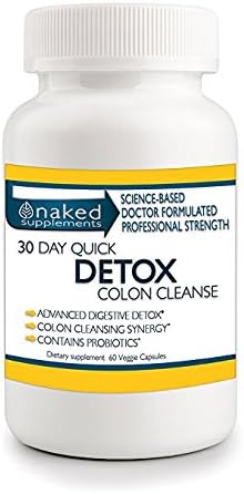 Colon Cleanse Detox_w/ Probiotics_Doctor Formulated_Colon Detox_Colon Health_Colon Weight Loss_Increased Energy Levels_Super Colon Cleanse (30 Day Quick)