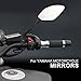 Motorcycle Mirrors Rear View Fits Yamaha FZ 07 FZ 09 8MM 10MM Mirrors For Yamaha Honda Kawasaki Suzuki KTM Ducati Aprilia Mirrors