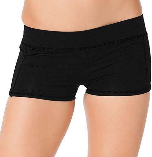 Anne Cole Locker Women's Core Solid Boyshort Swim Bottom-S-AC16_Blk