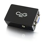 C2G 40714 Pro HDMI to VGA and Audio Adapter Converter, Black