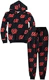 ZOEREA Unisex 100 Score Emoji Joggers hoodie Sweatshirt set