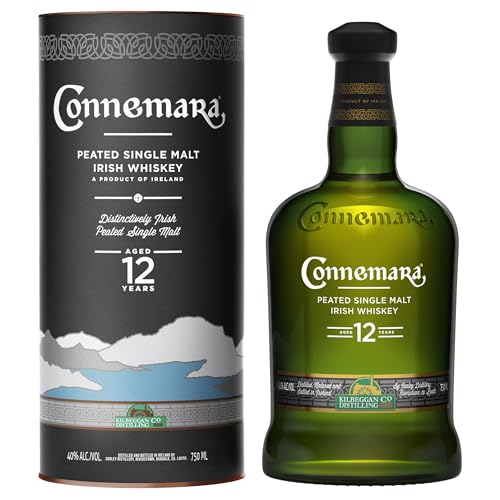 Connemera 12 Year Old Peated Irish Single Malt Whiskey 70 cl