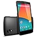 Spigen Ultra Fit Nexus 5 Case with Screen Protector Included and Premium Finish Coating for Nexus 5 2013 - Smooth Black