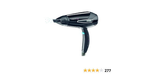 Babyliss D241E - Secador Secador de pelo, 2000 W, tres velocidades, color  blanco : Amazon.es: Salud y cuidado personal