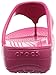 crocs Women's Sloane Platform Flip Flop, Raspberry, 8 M US