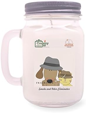 Country Jar Smoke and Odor Eliminator Soy Candle (14.5 oz. Mason Jar) Spring Pick-3 Sale! See Details.