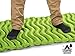 Camping Mat Inflatable Sleeping Pad - Compact & Lightweight for Backpacking - Ultralight Air Mattress Engineered for Comfort – with 3 Repair Patches and Bonus Survival Whistle (Admiral Blue)