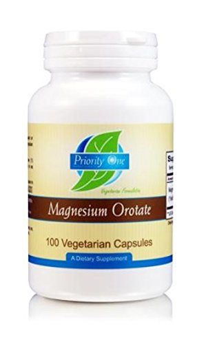 Magnesium orotate 360mg 100ct caps by priority one