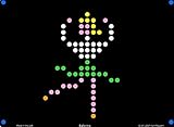 Lite Brite Refill: Little Miss (12 sheets) for Create With Light / Magic Screen - see pictures for compatible model