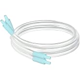 Zomee Z2 Tubing Set, Breast Pump Tubing, BPA-Free | Also fits many other brands and pumps. Flexible, simple to clean, helps keep suction consistent.