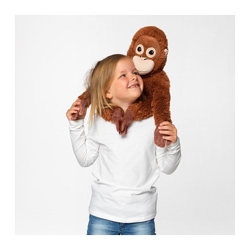 Unbekannt IKEA DJUNGELSKOG Stofftier Orang-Utan AFFE; (66cm) – Bild 4