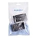 BLUECELL 2PCS Alloy Solid Buckle Automatic Ratchet Leather Belt 35MM Buckle for Men