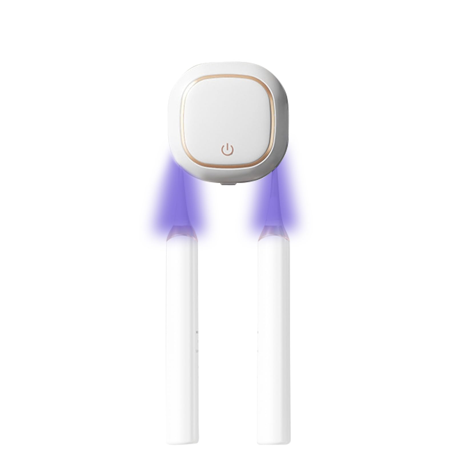 Photo 1 of Toothbrush Sanitizer and Holder, Wall Mounted Toothbrush Cleaner case, Rechargeable Portable Toothbrush Holder for Home Office Business Trip (White)