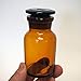 Reagent Bottle, Amber Glass, Wide Mouth, 125ml / 4 Oz