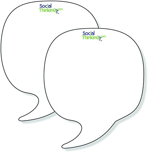 Twin-Pack Speech Bubbles (dry erase)