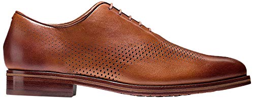 Cole Haan Washington Grand Laser Wing Oxford British Tan/Lava Energy 8 D (M)