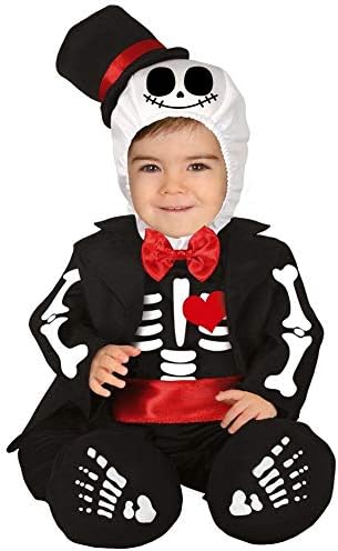 JCHPRODUCTS Baby MR Skeleton Halloween Fancy Dress Costume Babies Toddlers 12-24 months