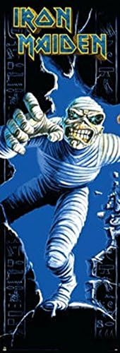 Iron Maiden Mummy Music Poster Door Poster 21 x 62in