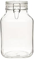Bormioli Fido Clear Canning Jar 3 Liter