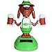 Dog Holding Beer Solar Toy Home Decor Gift ~ We Pay Your Sales Tax