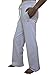 YogaAddict Men's Yoga Long Pants, White - Size S
