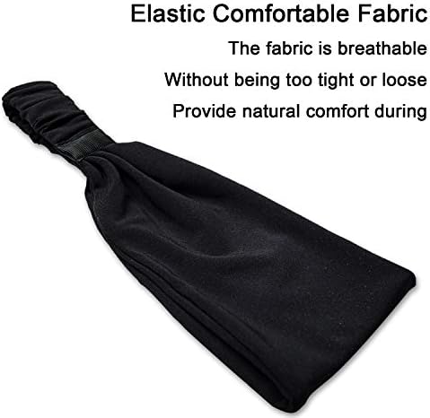 Calbeing Workout Headband for Women Men - Non Slip Sweatband - Stretchy Soft Elastic Head Band - Sports Fitness Exercise Tennis Running Gym Dance Yoga 4 41lbW0YYAeL. AC
