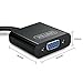 UNITEK Gold Plated Mini Display Port DP (Thunderbolt 2 Port Compatible) to VGA, Full HD Adapter Converter for Apple MacBook Air, iMac, Mac Mini, Mac Pro, Google Chromebook, Surface Book