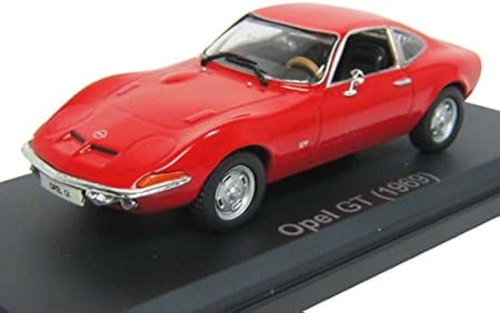 Amazon ｉｘｏ 1 43 ａｄａｍ ｏｐｅｌ オペル ｇｔ ９１９ｓ型 1969年 赤 プラモデル 通販