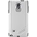 OTTERBOX Samsung Galaxy Note 4 Case Commuter Series - Retail Packaging - Glacier (White/Gunmetal Grey)