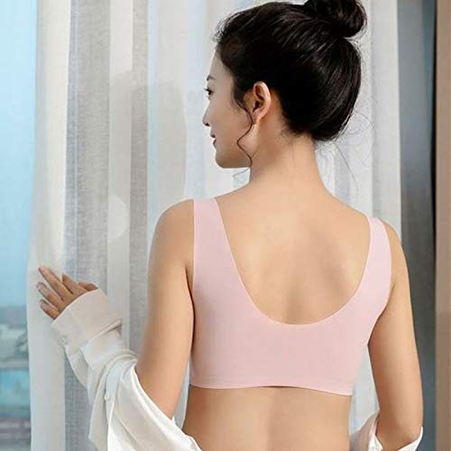 Monkys Kant Plus Size Draad Gratis Comfort Katoen BH Volledige Cover BH Kant Ademend Ondergoed Naadloos voor Sport Yoga… - Image 4