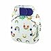 Tots Bots Easy Fit Hook and Loop Nappy (Treasure Print)