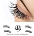 Magnetic Eyelashes,Mimosal 3 Magnetic Best Fake Lashes For Natural Look,3D Reusable No Glue Fake Eye Lashes,Hand-Made Extension Soft False Eyelashes(A-1)