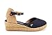 Viscata Pubol Espadrille Canvas Low Wedges with Ankle Strap Spain Handmade 2” Heel Women's Sandals with Breathable Organic Cotton Canvas and 100% Natural Jute for all Occasions: Casual, Work, Party
