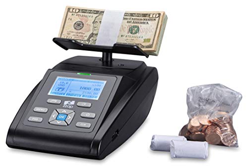 ZZap MS40 Bill & Coin Counting Scale - Money Cash Currency Weighing Machine