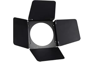 Elinchrom 26041 Barndoor Set, 21 cm – Precise Control of Light