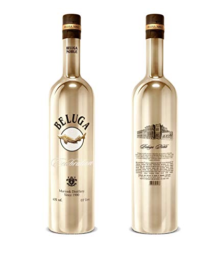Beluga Celebration Vodka 0.7 Liter Flasche 40% Alk., Premium Wodka aus Sibirien, reiner und weicher Geschmack – Bild 4