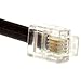 kenable ADSL Broadband Modem Cable RJ11 to RJ11 Black 1m (~3 feet)