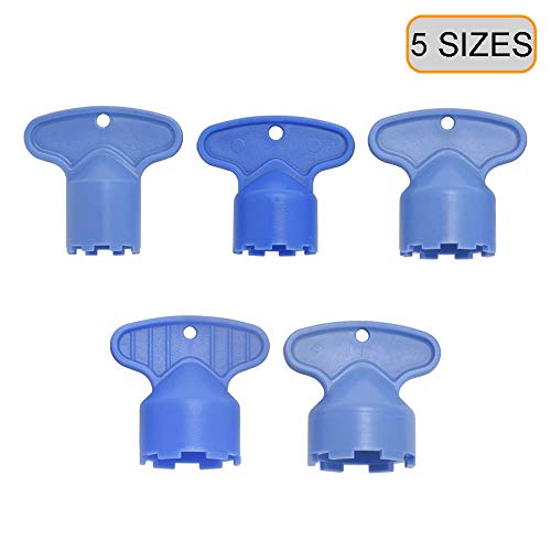 BARROCK AK501 Cache Faucet Aerator Keys Replacement, Faucet Sprayer Cache Aerators Removal Wrench Tools for M 16.5 18.5 21.5 22.5 24 Millimeter Diameter Fits Bathroom or Kitchen Faucets, 5 Sizes - Thumbnail 5