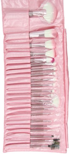 Science Purchase 78VK14226-3 22Piece Pink Professional Brush Set