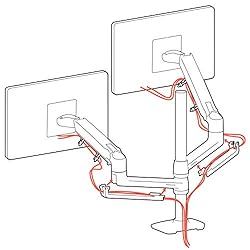Ergotron – LX Vertical Stacking Dual Monitor